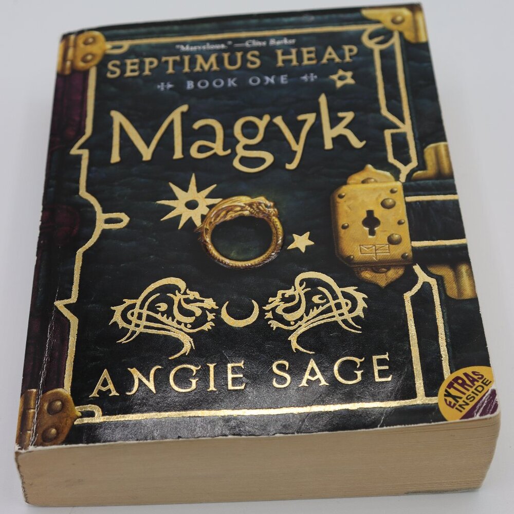 Magyk by Angie Sage - Septimus Heap Book One - Paperback Fantasy Novel